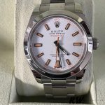 Rolex Milgauss 116400 Automatic White Dial 40mm Mens Replica Watch - Image 2