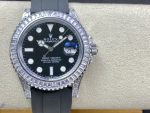 Rolex Yacht Master White Gold 42mm 226679TBR Bagutte bezel Black Dial - Image 3
