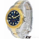 Rolex Yacht-Master 168623 Steel and Gold Blue Dial 35MM Unisex Replica Watch - Image 2