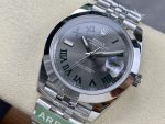 Rolex Datejust 41mm Stainless Steel m126300 0014 Slate Roman Jubilee - Image 5