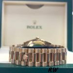 Rolex Day-Date 118238 White Mother of Pearl Roman Dial 36mm Unisex Replica Watch - Image 5