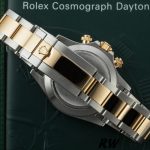 Rolex Daytona 116523 Steel Yellow Gold Blue Racing Dial 40mm Mens Replica Watch - Image 5