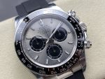 Rolex Daytona 126519LN 0006 40mm Silver Ghost Dial White Gold Oysterflex - Image 4