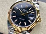 Rolex Datejust 41 Black Dial Gold & Steel 126333 0014 Men's Watch - Image 5