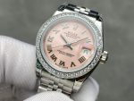 Rolex Datejust 28 Pink Roman Jubilee 279384RBR 0005 Women's Watch - Image 5