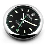 Rolex Milgauss Black & Green Wall Clock - Image 3