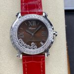 Chopard Happy Sport Diamond Bezel Brown Quartz 278475-3037 - Image 12