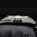 Rolex Day-Date 218239 Wave Blue Dial White Gold 41MM Mens Replica Watch - Image 5