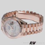 Rolex Datejust 279175 Sundust Diamonds Dial Fluted Bezel 28mm Lady Replica Watch - Image 4