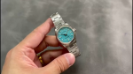 Rolex Oyster Perpetual 31 Turquoise Blue Dial 277200 0007 Women's Watch - Image 2