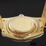 Rolex Day Date 118238 Yellow Gold Black Dial Stainless Steel 36mm Mens Replica Watch - Image 5