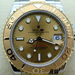 Rolex Yacht-Master 168623 Steel Yellow Gold Champagne Dial 35MM Unisex Replica Watch - Image 3