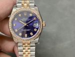 Rolex Datejust 28 Rose Dial Purple Gold m279381rbr 0015 Lady Watch - Image 3