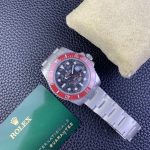 Rolex Submariner DIW Persimmon Orange Black Dial Ceramic Red Bezel 116610LN - Image 7