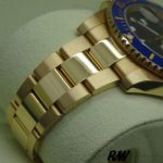 Rolex Submariner 116618 Yellow Gold Blue Dial 40mm Mens Replica Watch - Image 14