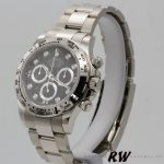 Rolex Cosmograph Daytona 116509 Black Dial White Gold 40MM Mens Replica Watch - Image 3