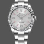 Rolex Oyster Perpetual Air-King 114234 Automatic Silver Dial 34mm Unisex replica watch
