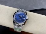 Rolex Datejust 41 Stainless Steel Blue Roman Dial Jubilee Bracelet M126300 0018 Men's Watch - Image 6