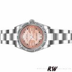 Rolex Oyster Perpetual 176234 Pink Maxi Arabic Numerals Dial 26MM Lady Replica Watch - Image 4