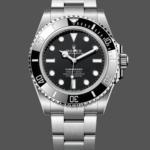 Rolex Submariner 124060 Oyster Stainless Steel Black Dial 41mm Mens Replica Watch