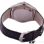 Rolex Cellini Date 50519 Brown Leather Silver Dial 39mm Mens Replica Watch - Image 6