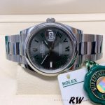 Rolex Datejust 126200 Stainless Steel Grey Wimbledon dial 36MM Unisex Replica Watch - Image 13
