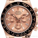Rolex Cosmograph Daytona 116515LN Leather strap Pink Dial 40mm Mens Replica Watch - Image 2