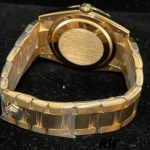 Rolex Day Date 118348 Lavender Jade Carousel Dial Yellow Gold 36mm Unisex Replica Watch - Image 5