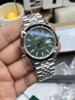 Rolex Datejust 41 Mint Green Dial with Smooth Bezel 126300 Men's Watch - Image 6
