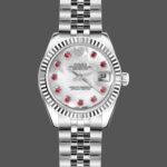 Rolex Datejust 179174 Mother of Pearl White Dial Fluted Bezel 26MM Lady Replica Watch
