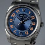Rolex Oyster Perpetual Air-King 114200 Concentric Blue Dial 34mm Unisex Replica watch - Image 3