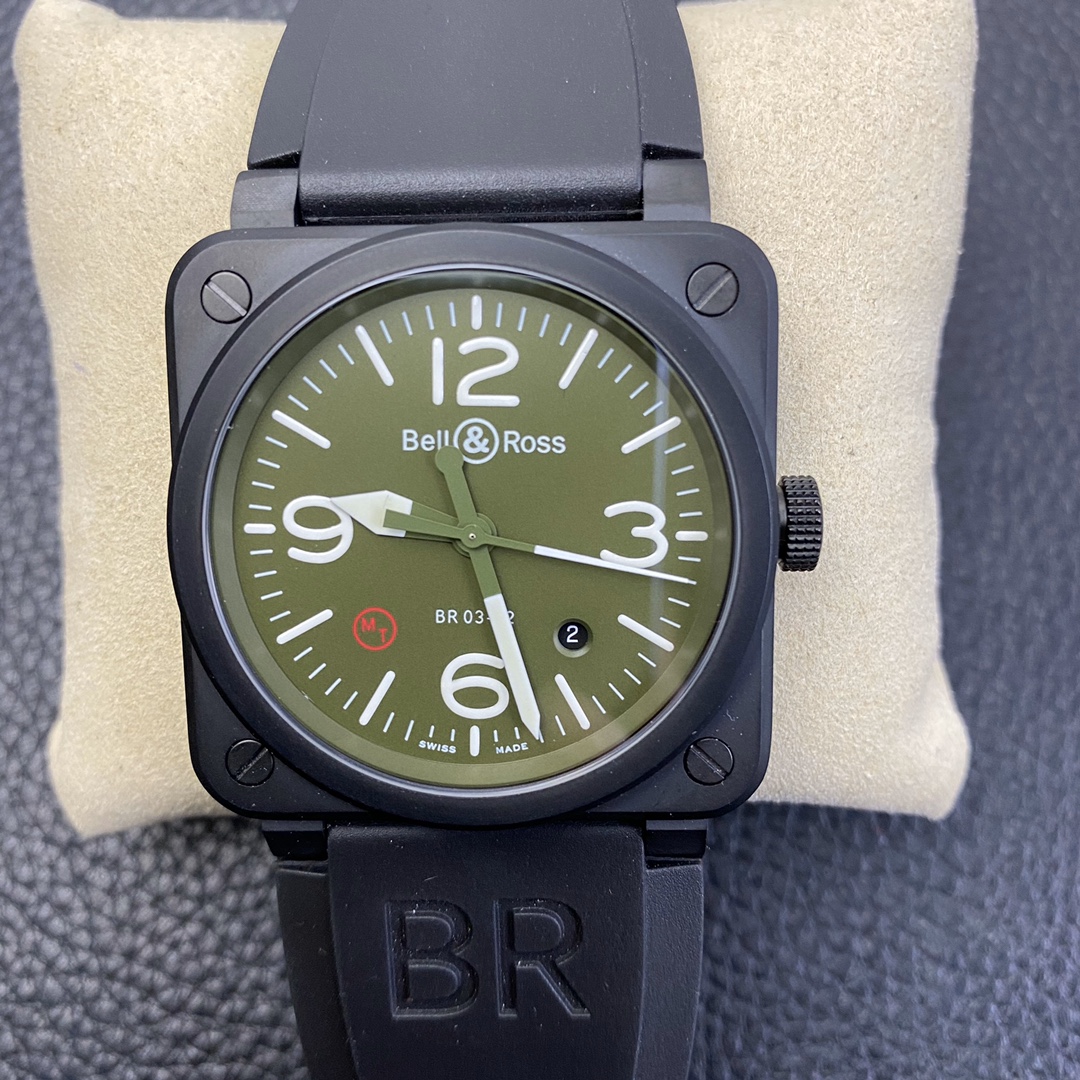 3BBB11D7-F771-D6EB-ABFF-92C7BA9FD9B7 Bell & Ross BR 03-92 MT Square Watch - Image 1