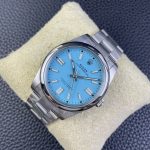 Rolex Men's Oyster Perpetual 41 Turquoise Dial m124300 0006 Men's Watch - Image 5