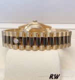 Rolex Day-Date 118238 Arabic Numeral Wave Champagne Dial Yellow gold 36mm Unisex Replica Watch - Image 5