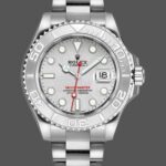 Rolex Yacht-Master 116622 Stainless Steel platinum Dial 40mm Mens Replica Watch