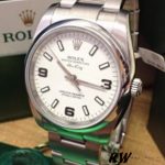 Rolex Oyster Perpetual Air-King 114200 White Dial 34mm Automatic Unisex replica watch - Image 2