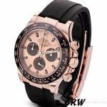 Rolex Cosmograph Daytona 116515LN Black Pink Dial 40mm Mens Replica Watch - Image 13