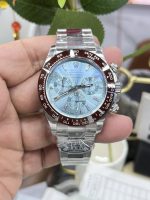 Rolex Cosmograph Daytona 116506 Ice Blue Dial Platinum 40MM Mens Replica Watch - Image 4