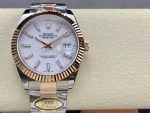Rolex Datejust Stainless Steel and Rose Gold m126231 0018 White Index Oyster - Image 3