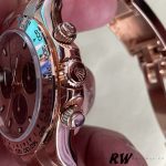 Rolex Daytona 126505 Everose Gold Sundust Panda Dial 40MM Mens Replica Watch - Image 13