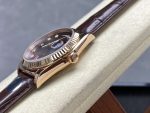 Rolex Day Date 36 Everose Diamond Chocolate 118135 0020 Watch - Image 8