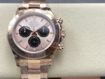 Rolex Daytona 126505 Everose Gold Sundust Panda Dial 40MM Mens Replica Watch - Image 3