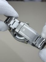 2024 Rolex Oyster Perpetual 126000 Stainless Steel Baby Blue Dial Replica Watch - Image 9