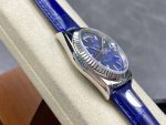 Rolex Day Date 36mm White Gold Fluted Bezel 118139 0004 Blue Index - Image 8