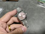 Rolex Datejust 279174 Stainless Steel Pink Index Dial 28mm Lady Replica Watch - Image 4