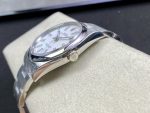Rolex Oyster Perpetual 114300 White Dial 39mm Mens Replica Watch - Image 9