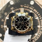 Rolex Daytona 116518LN Black Dial Yellow Gold 40mm Mens Replica Watch - Image 15