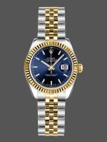 Rolex Datejust 179173 Blue Index Dial Fluted Bezel 26MM Lady Replica Watch