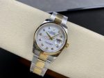 Rolex Datejust 36 Steel & Yellow Gold Mother of Pearl Diamond Dial M126203 0024 Women's Watch - Image 6