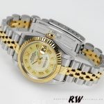 Rolex Datejust 179173 Decorated Mother Of Pearl Champagne Dial 26MM Lady Replica Watch - Image 4